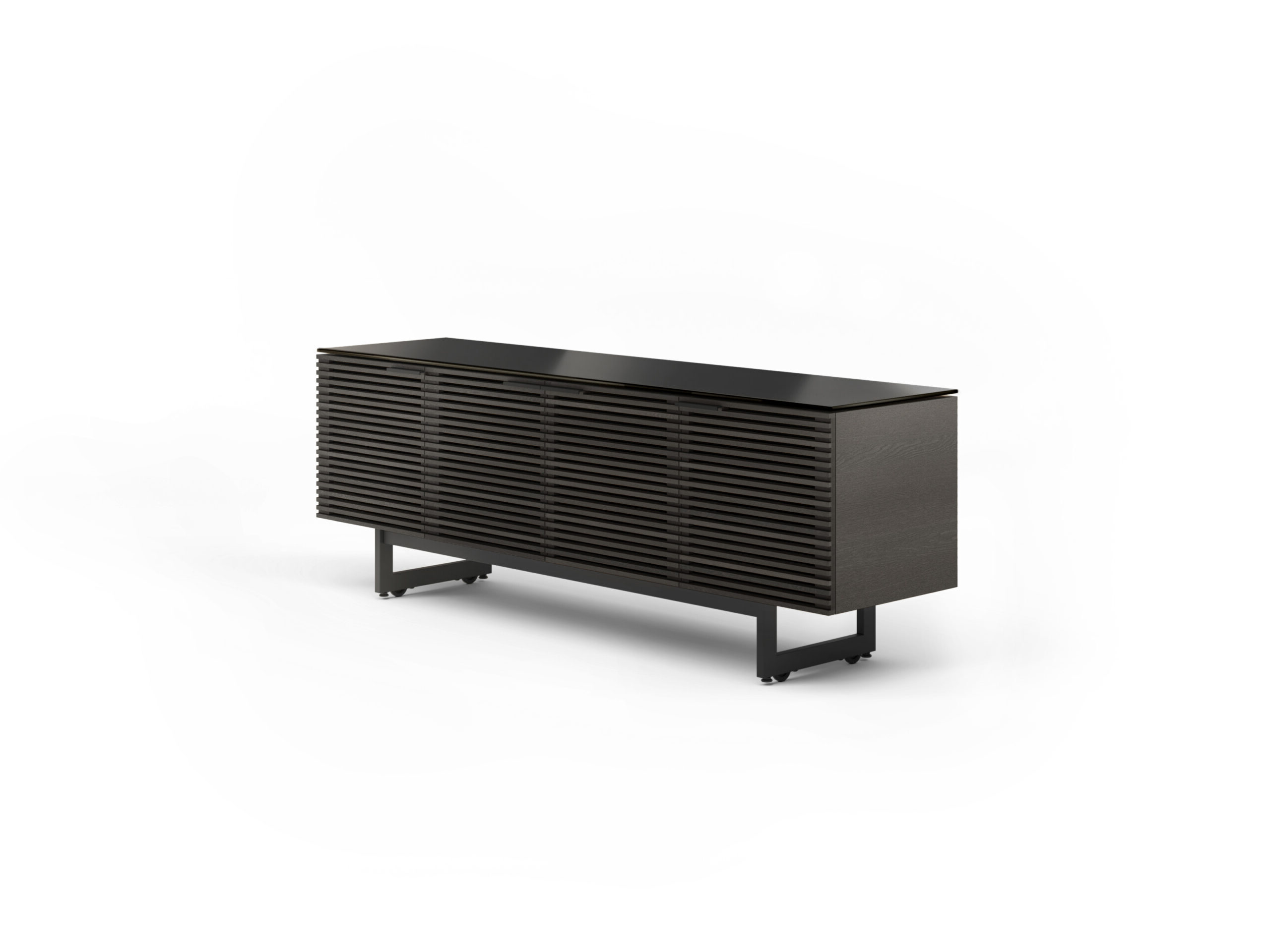 corridor 8179 BDI modern tv cabinet charcoal 2