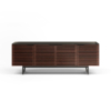 corridor 8179 BDI modern tv cabinet chocolate walnut 1