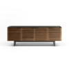 corridor 8179 BDI modern tv cabinet walnut 1