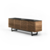 corridor 8179 BDI modern tv cabinet walnut 2