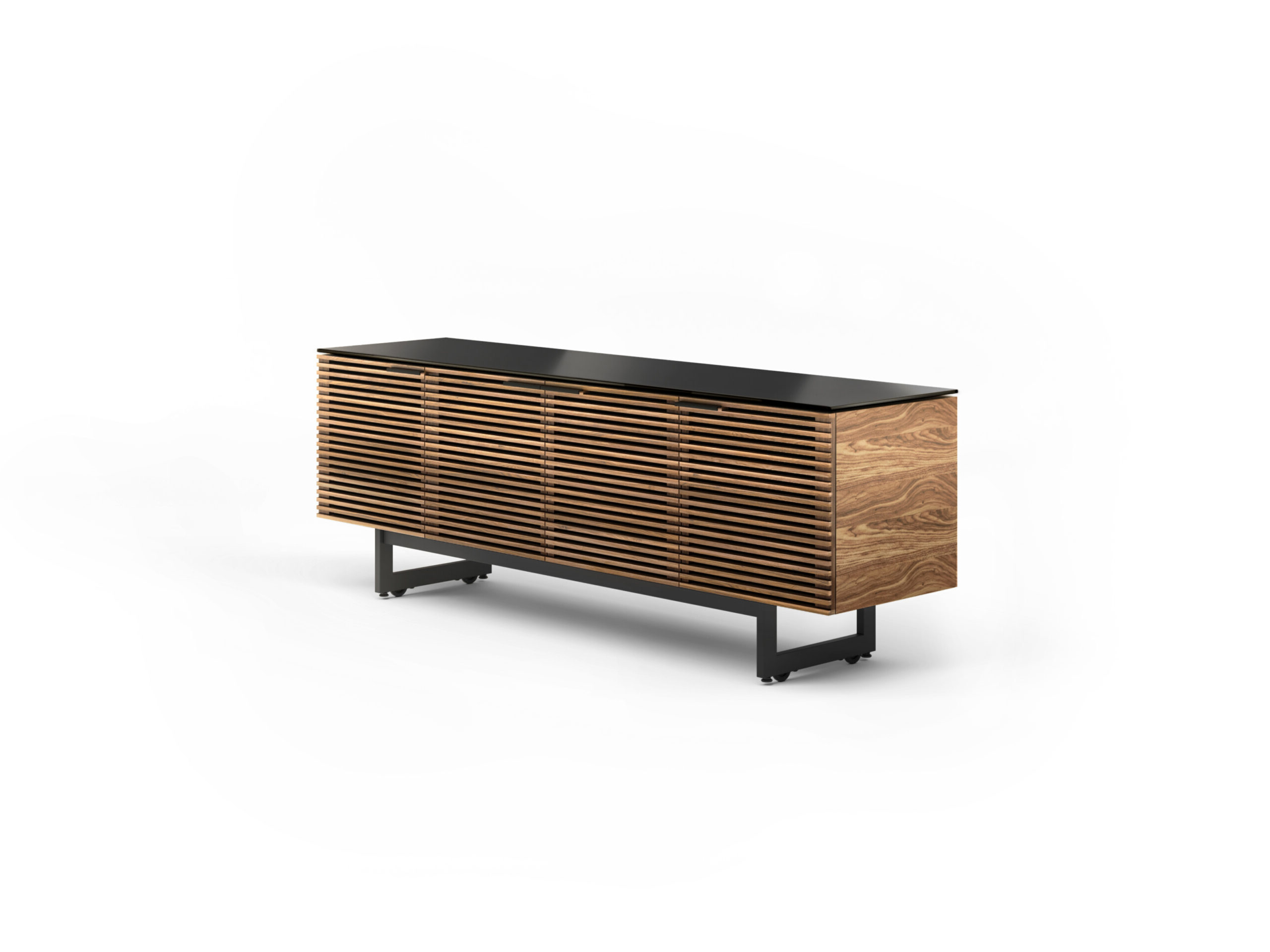 corridor 8179 BDI modern tv cabinet walnut 2