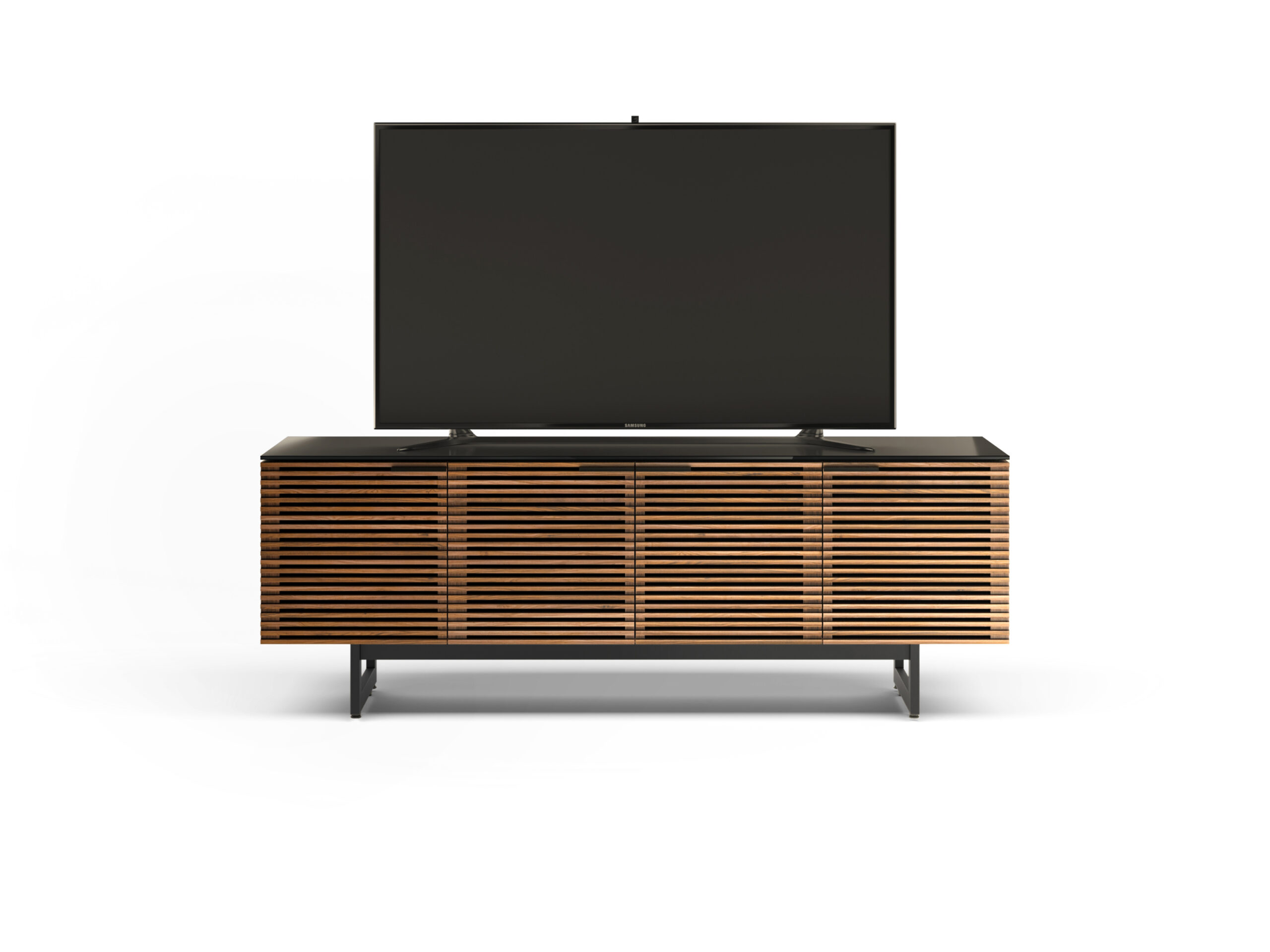 corridor 8179 BDI modern tv cabinet walnut 3