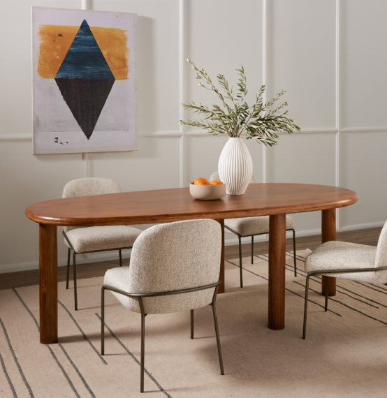 low profile dining table