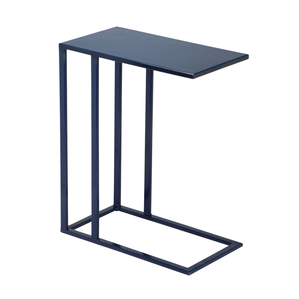 [IJ-TANU-ET-NVY] Tanu Enamel C-Table End Table (Navy)